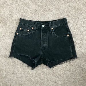Levi's 501 Cutoff Jean Denim Shorts